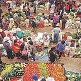 Marktszene in Guatemala