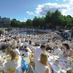 Das Weiße Dinner in Hamburg