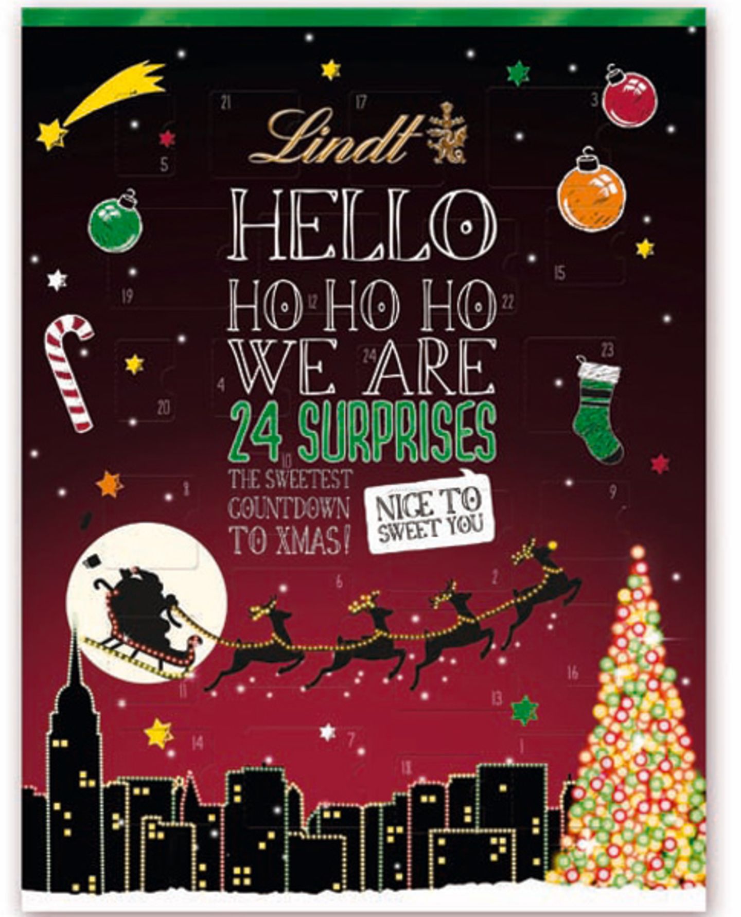 "Hello"Adventskalender von Lindt [ESSEN UND TRINKEN]