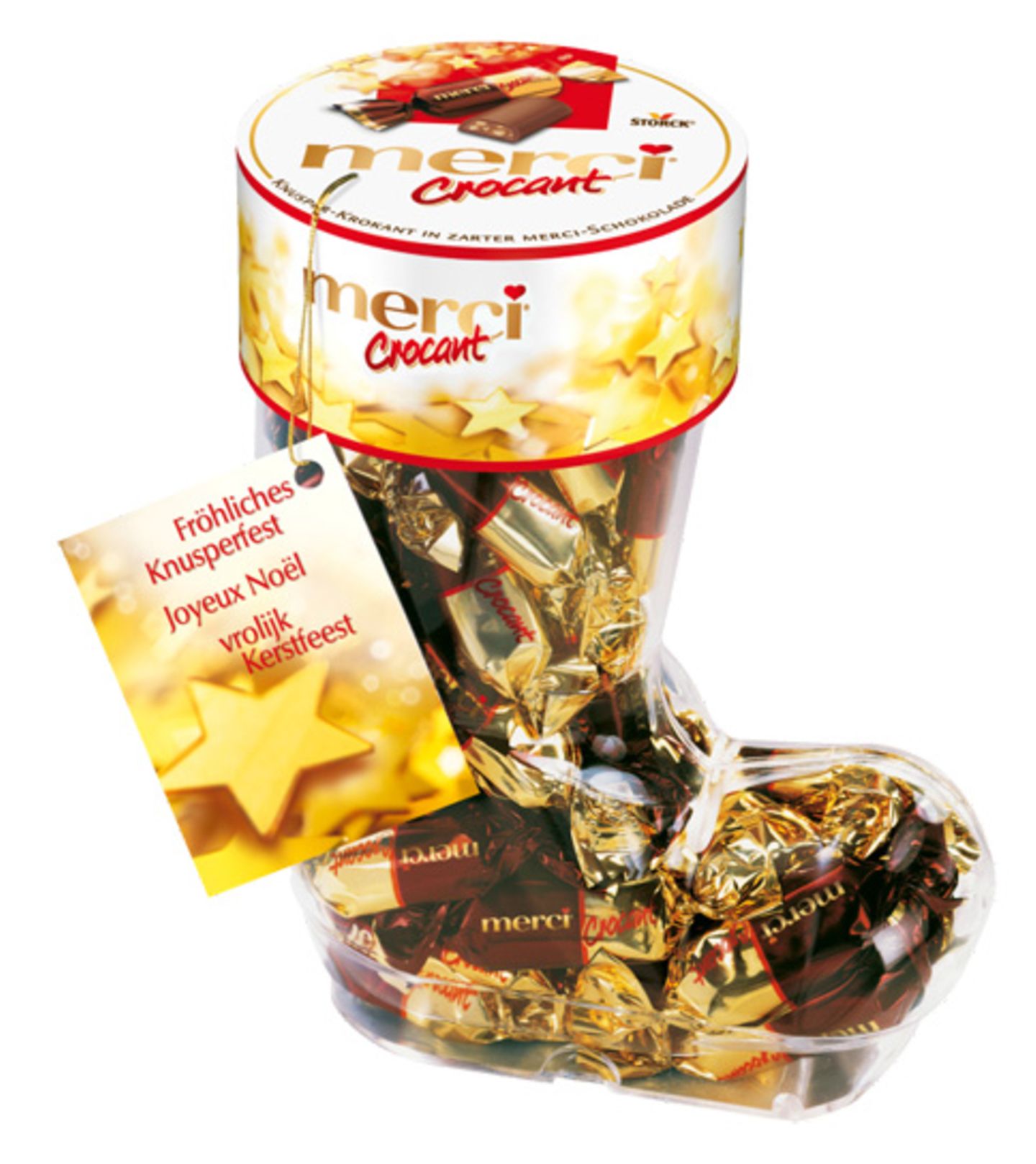 Warum Gibt Es Kein Merci Krokant Mehr "merci Crocant Weihnachts-Stiefel" von merci - [ESSEN UND TRINKEN]