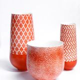 Blickfang auf dem Küchentisch: mano design Vase