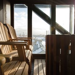 Sauna im Radisson Blu Seaside Helsinki