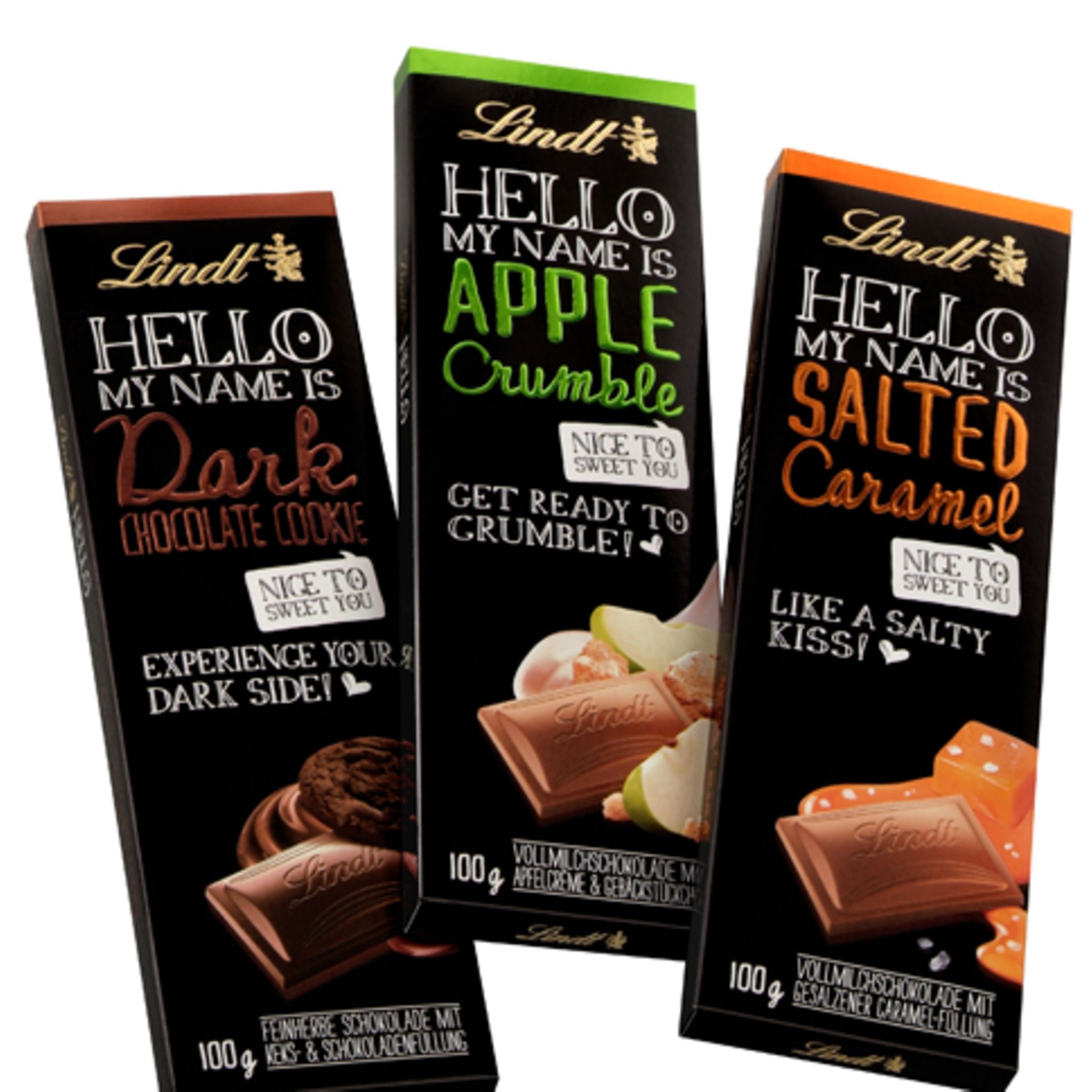 Lindt Schokolade als Werbemittel in 100 g - Süss und Lecker