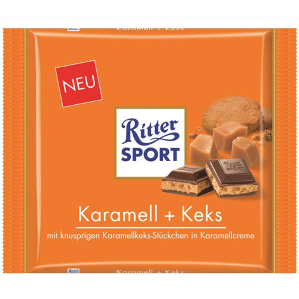Karamell + Keks von Ritter Sport - [ESSEN UND TRINKEN]