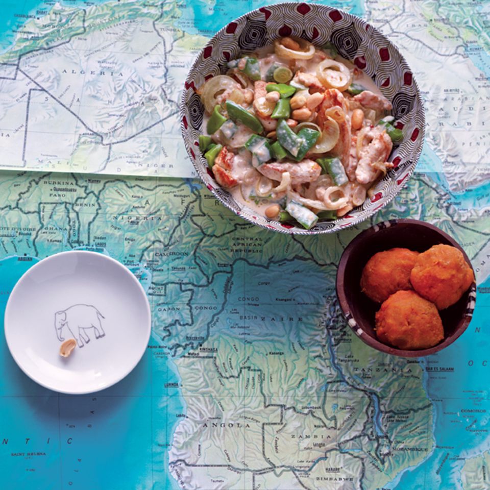 Rezept Hühnercurry in ErdnussSauce mit Fufu [ESSEN UND TRINKEN]