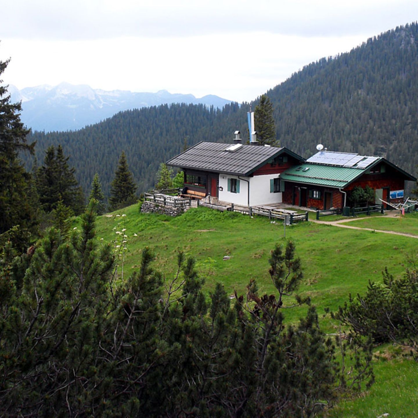 Karwendel: Hochlandhütte