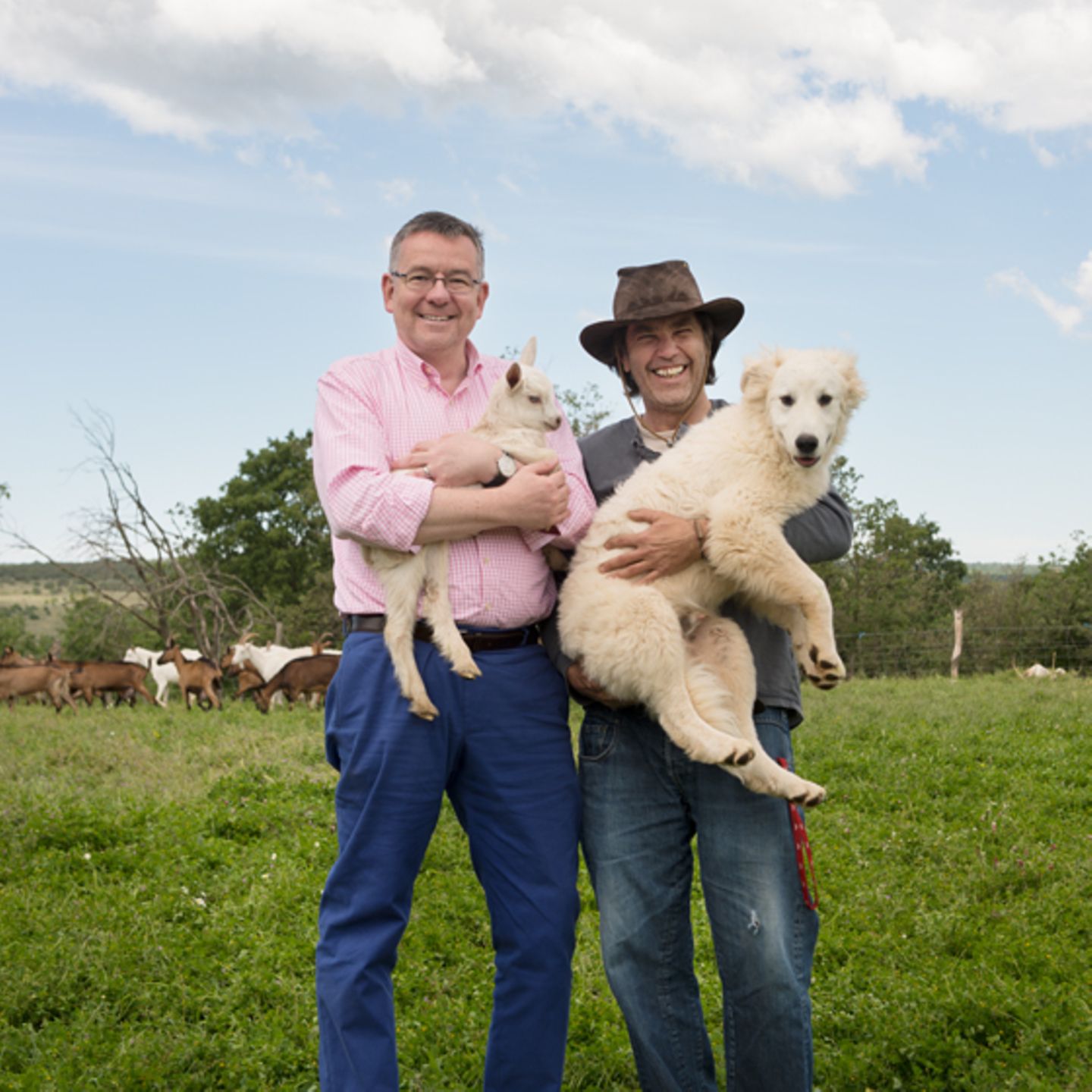 Zu Besuch auf der Ziegenfarm