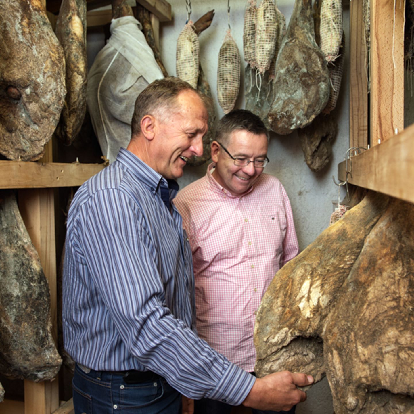 Luftgetrockneter Schinken