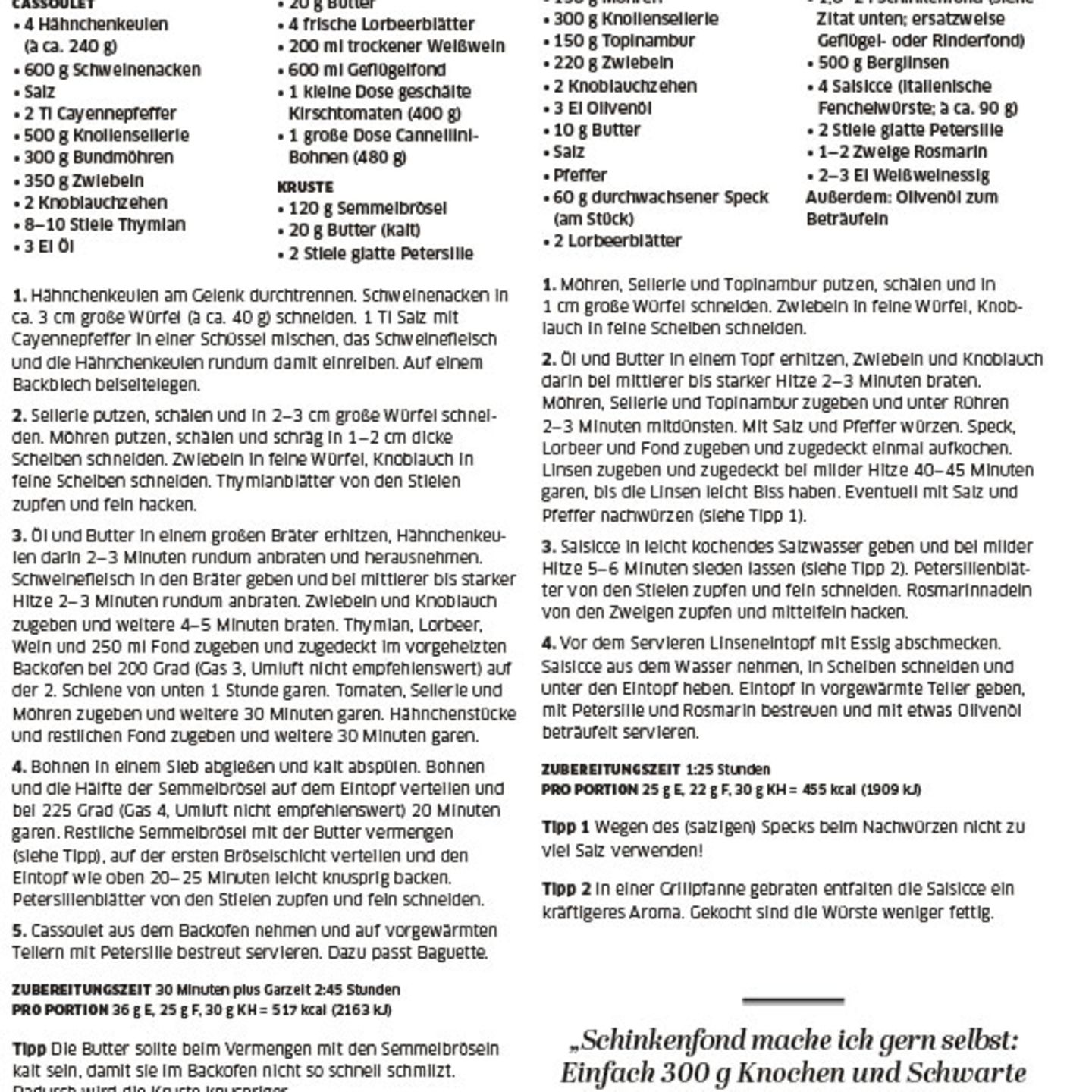 essen&trinken Für jeden Tag Heft 1/2016
