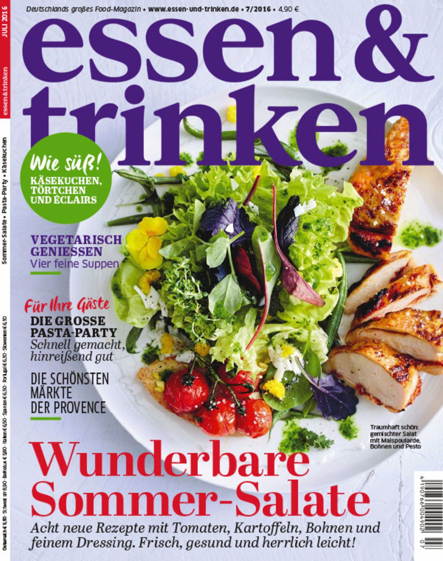 Heftvorschau essen&trinken Ausgabe 7/2016 [ESSEN UND TRINKEN]