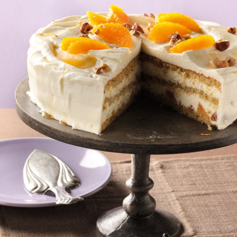 Rezepte: Torte mit Früchten