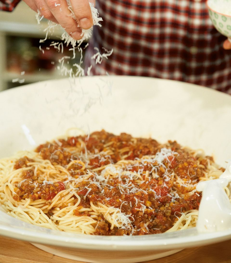 Lieblings-Nudeln: Spaghetti Bolognese Lieblings-Nudeln: Spaghetti Bolognese