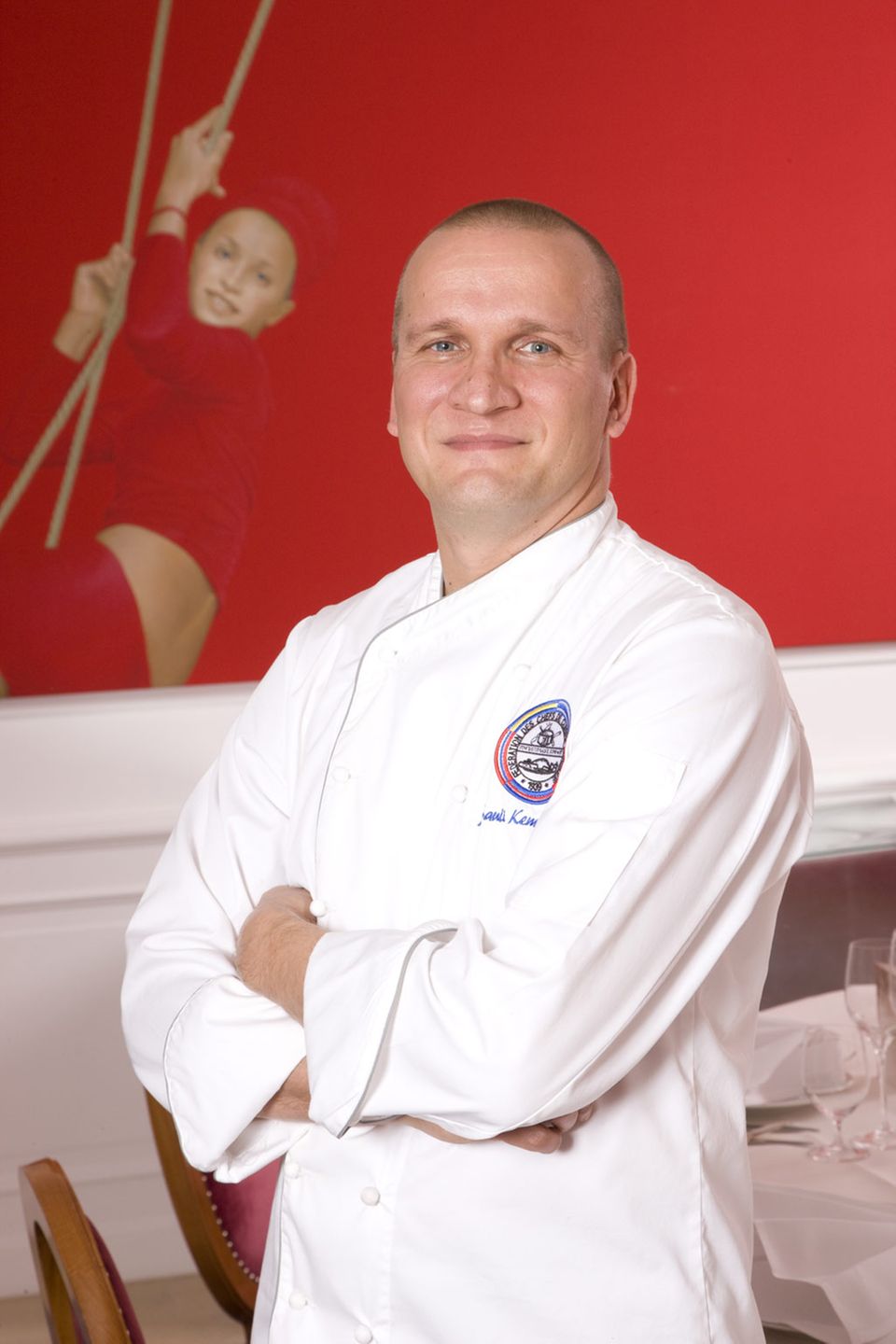 Sauli Kempainnen, Küchenchef vom Restaurant Quadriga Sauli Kempainnen, Küchenchef vom Restaurant Quadriga