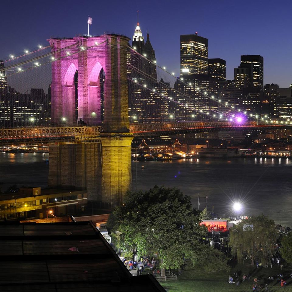 Brooklyn Bridge und Skyline Brooklyn Bridge und Skyline