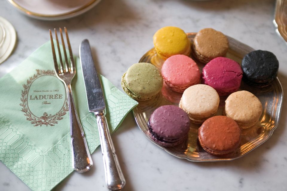 Macarons bei Ladurée Macarons bei Ladurée