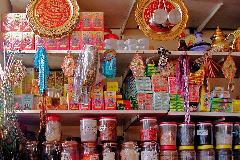 Marokkanischer Laden im Viertel Barbès