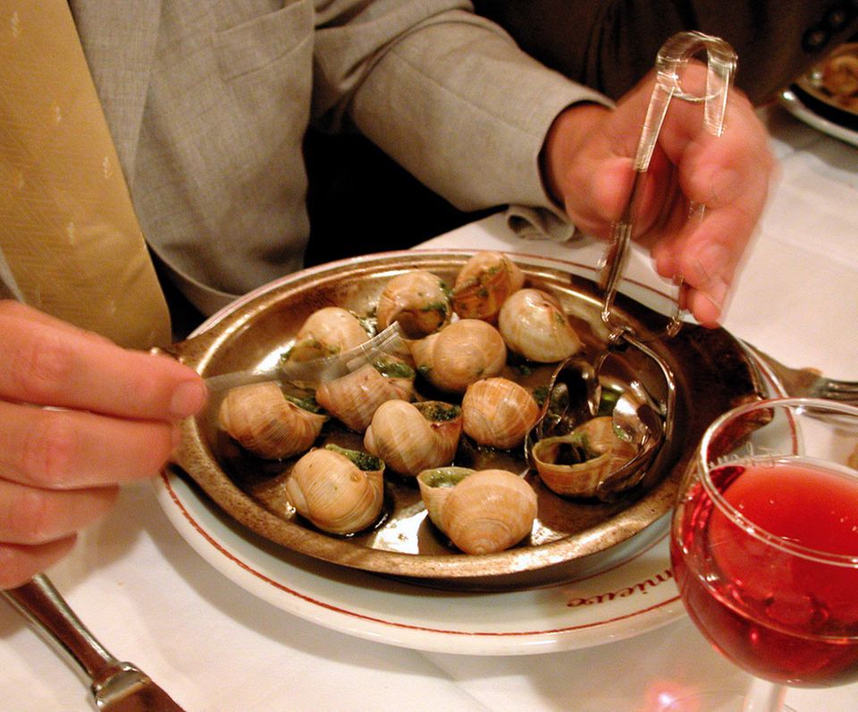 Schnecken gibt es in vielen Pariser Gourmetrestaurants Schnecken gibt es in vielen Pariser Gourmetrestaurants
