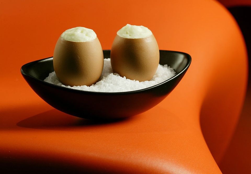 Experimentelle Eier-Tapas aus dem Tapaç 24 Experimentelle Eier-Tapas aus dem Tapaç 24