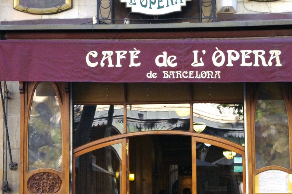Eine Institution in Barcelona: Das Café de L'Òpera