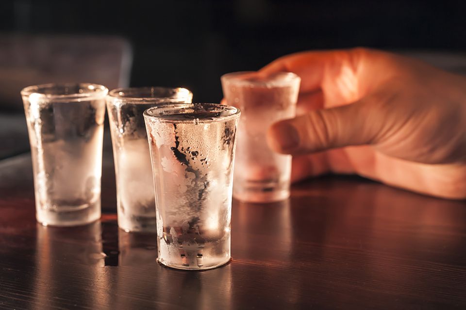 Wodka-Shots Wodka-Shots