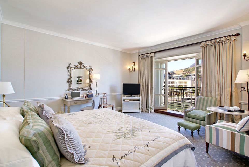 Hell und elegant: Das Cape Grace Hotel in Kapstadt. Hell und elegant: Das Cape Grace Hotel in Kapstadt.