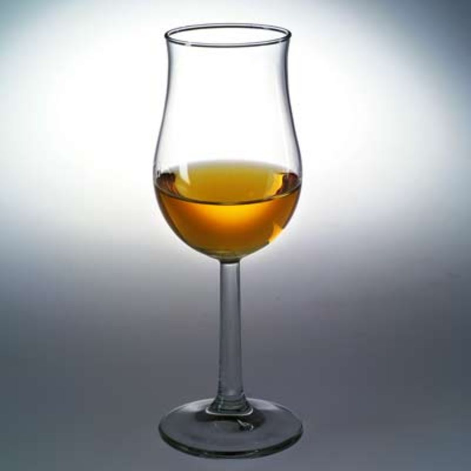 Im Nosing-Glas kommen alle Aromen zur Geltung Im Nosing-Glas kommen alle Aromen zur Geltung