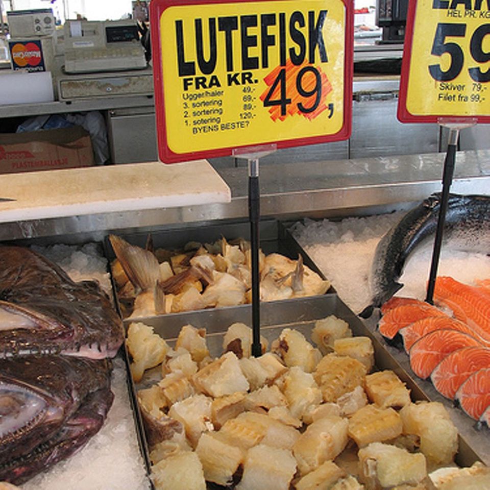Norwegischer Lutefisk (Trockenfisch) Norwegischer Lutefisk (Trockenfisch)