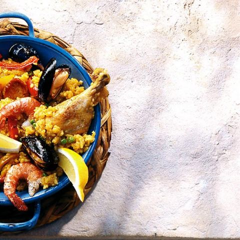 Rezepte: Meeresfrüchte mit Reis