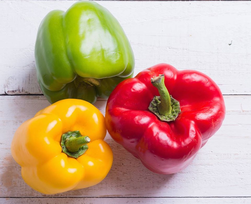 Paprika leuchtet schön kräftig Paprika leuchtet schön kräftig