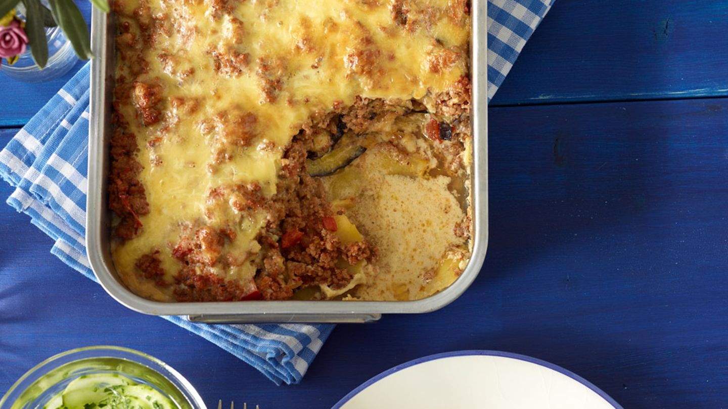 Moussaka: griechischer Auflauf - [ESSEN UND TRINKEN]