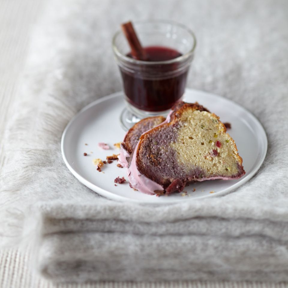 Kuchen mit Gewürzen