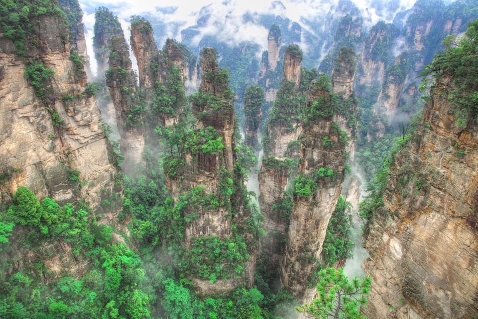 Diese Berge in Hunan wurden in Avatar Hallelujah Mountains umbenannt