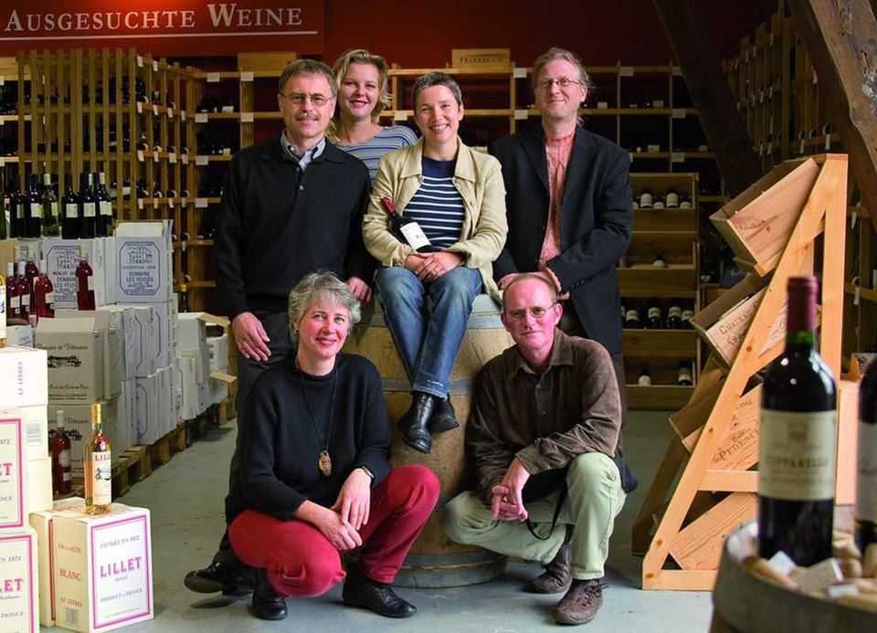 Das Team von "Ausgesuchte Weine" Das Team von "Ausgesuchte Weine"