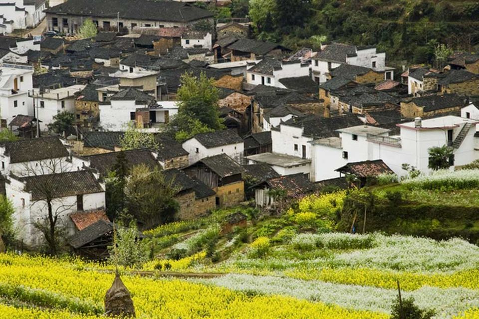 Dorf in der Provinz Anhui