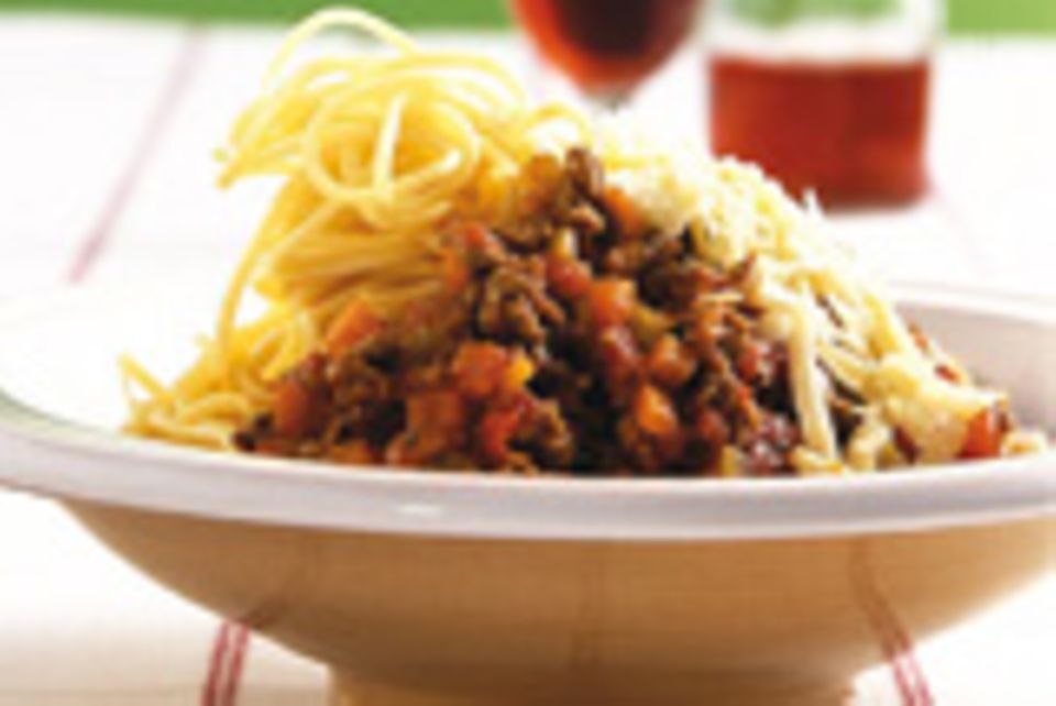Ein Lieblingsgericht: Spaghetti Bolognese