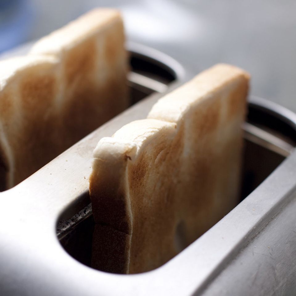 Frisch geröstetes Toastbrot Frisch geröstetes Toastbrot