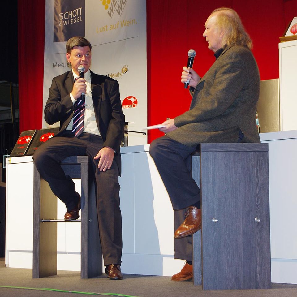 3-Sterne-Koch Harald Wohlfahrt diskutiert mit FAZ-Gourmetkritiker Jürgen Dollase 3-Sterne-Koch Harald Wohlfahrt diskutiert mit FAZ-Gourmetkritiker Jürgen Dollase
