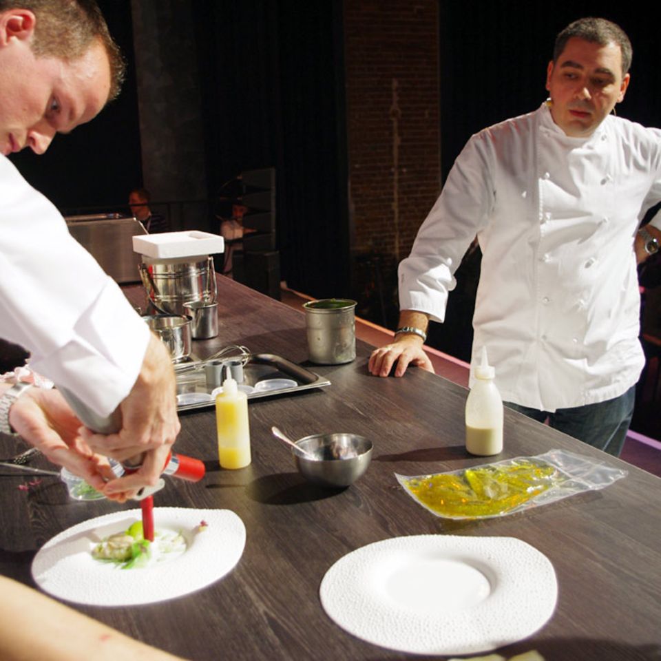 Christian Bau und sein Team beim Symposium Chefsache