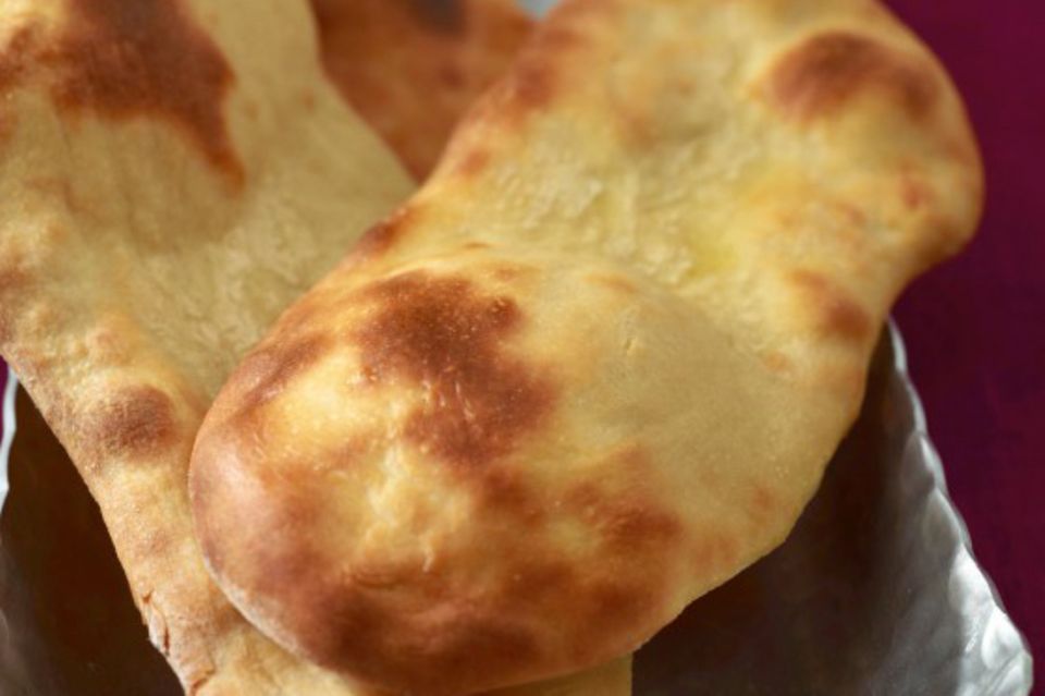 Beliebt in der indischen Küche: Naan-Brote