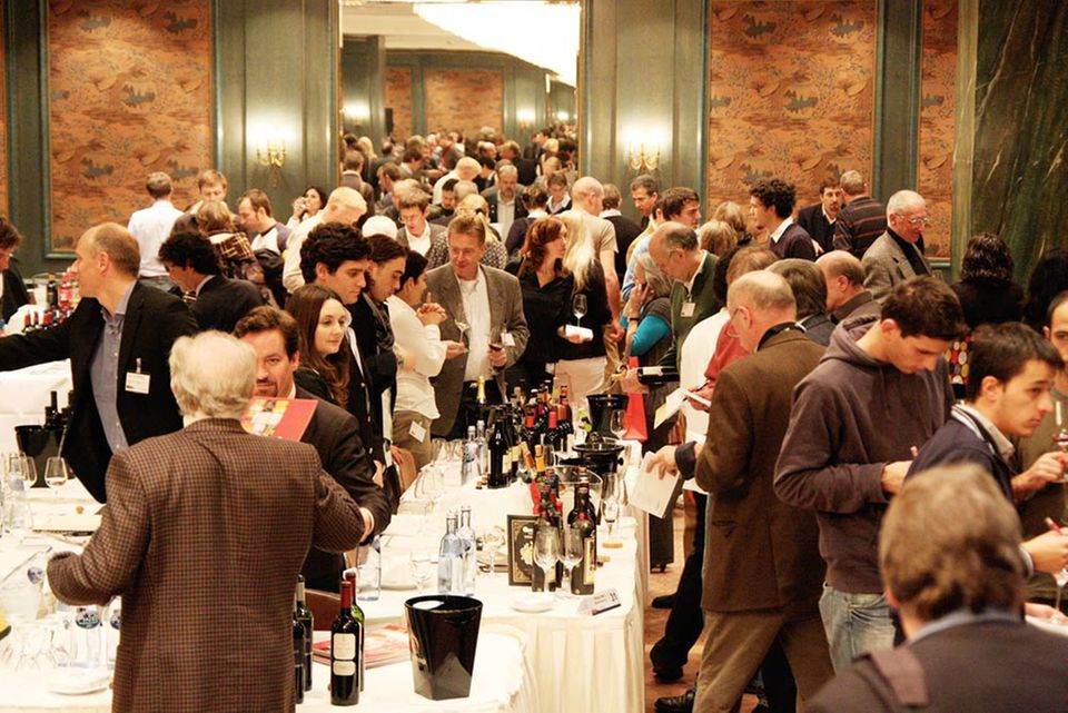 Messebesucher Wein aus Spanien Messebesucher Wein aus Spanien