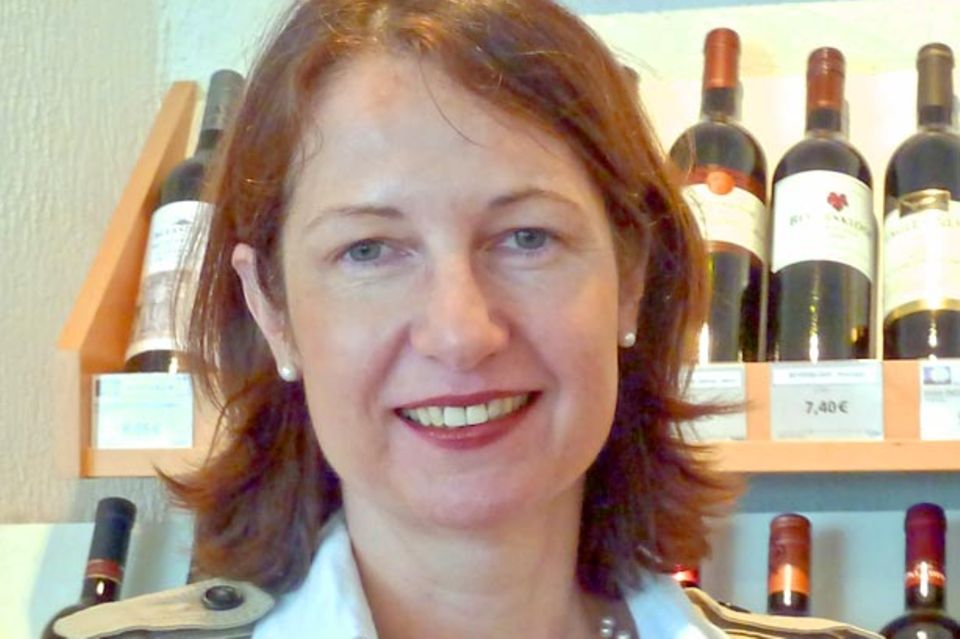 Wein-Fachfrau Anja Wetzl.