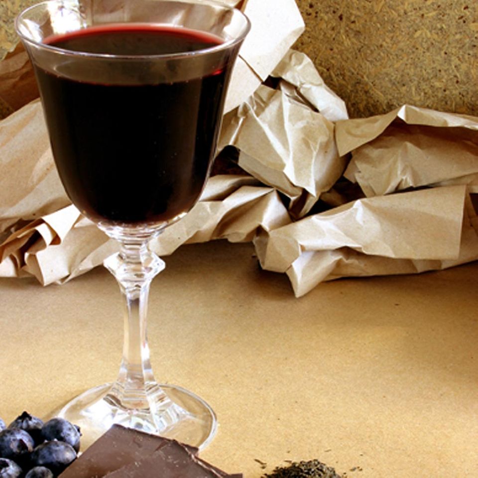 Wein und Schokolade