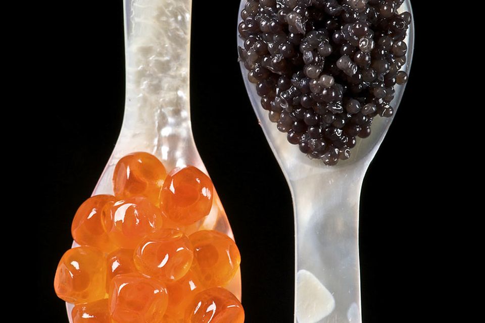 Kaviar: edle Garnitur für russische Eier