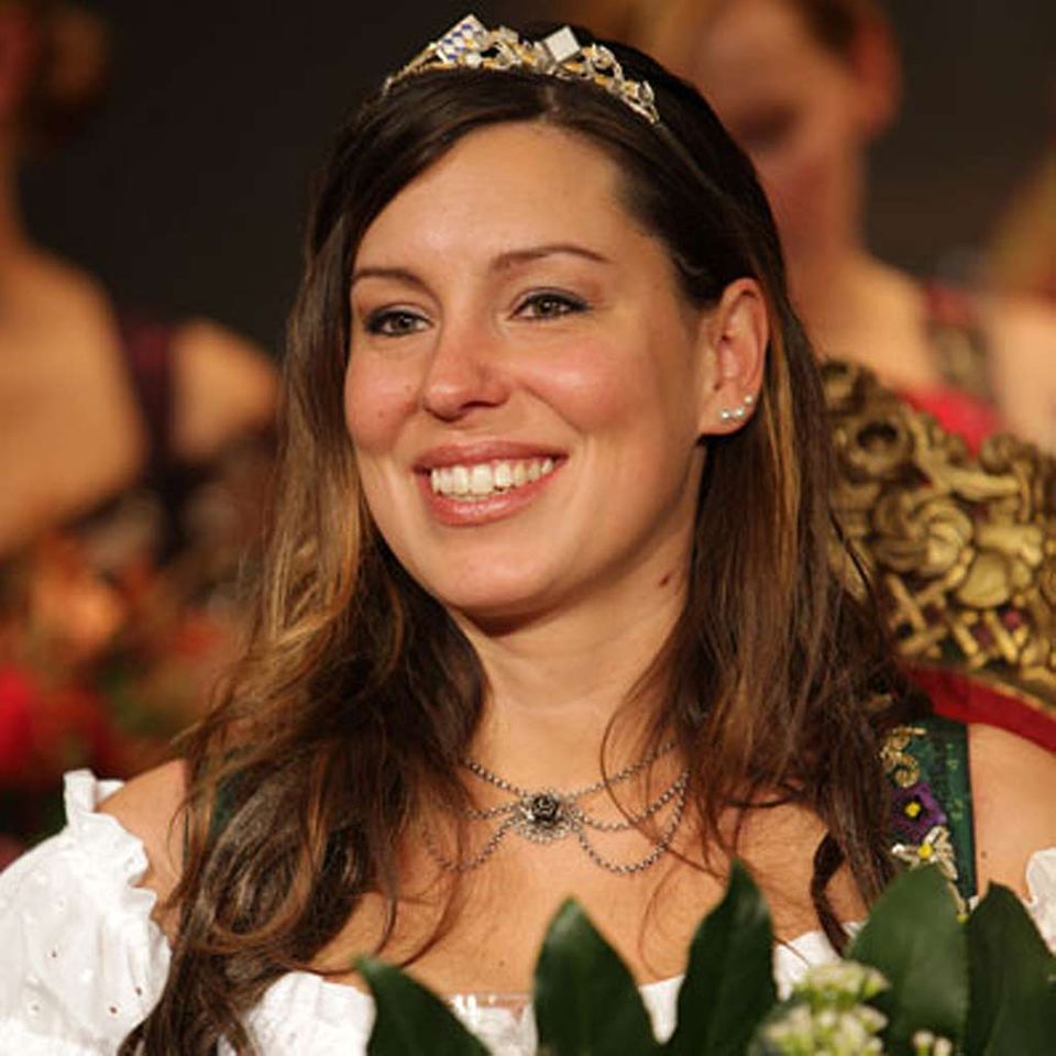 Die scheidende Bierkönigin Franziska Sirtl Die scheidende Bierkönigin Franziska Sirtl