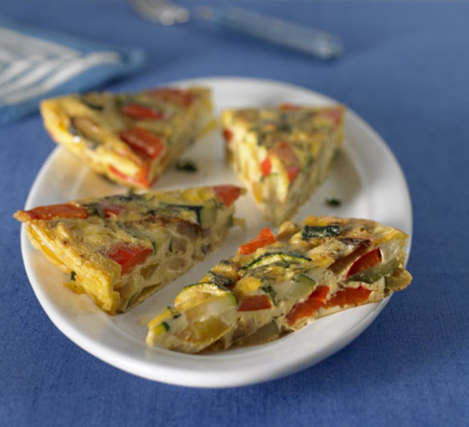 Frittata: italienischer Eierkuchen Frittata: italienischer Eierkuchen