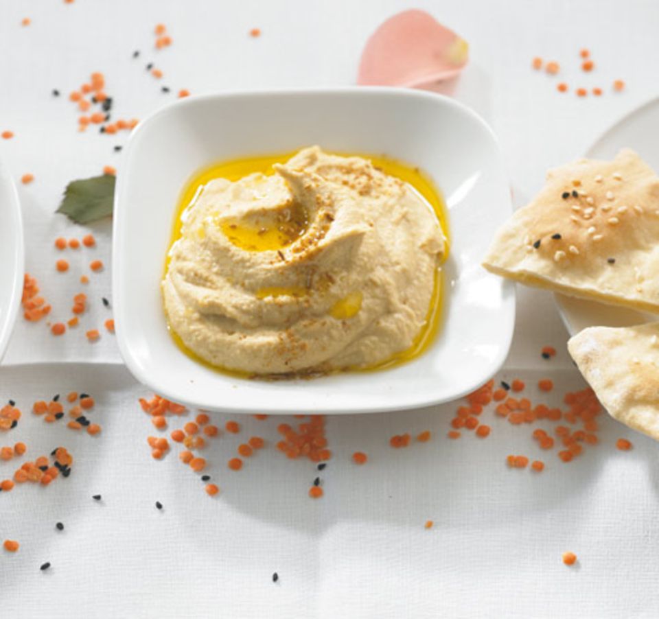 Püree aus Kichererbsen Püree aus Kichererbsen