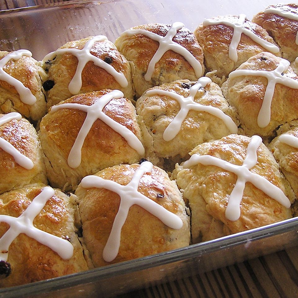 Hot Cross Buns: Ostergebäck aus England Hot Cross Buns: Ostergebäck aus England