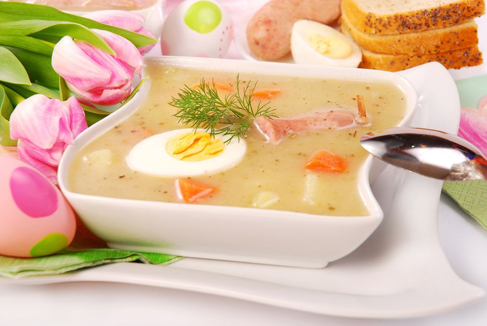 Zurek: klassische Ostersuppe aus Polen Zurek: klassische Ostersuppe aus Polen
