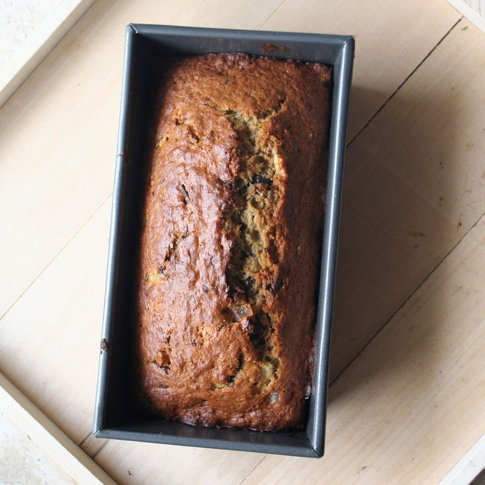 Bananenbrot wird meist in Kastenform gebacken Bananenbrot wird meist in Kastenform gebacken
