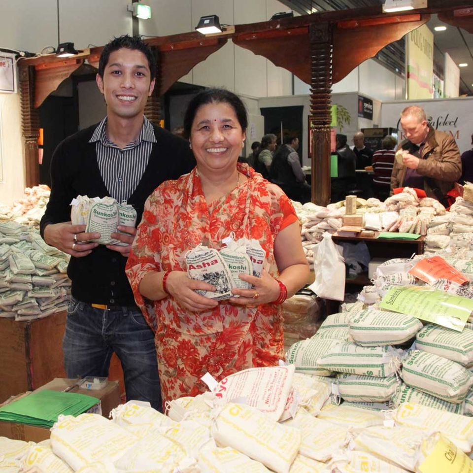 Nepal präsentierte neue Teespezialitäten Nepal präsentierte neue Teespezialitäten
